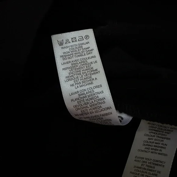 ASOS Little Black Dress Size 8 Back Cutout LBD - Picture 9 of 9